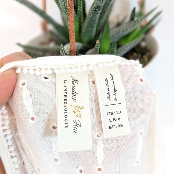 • anthro | meadow rue • edelyn ruffled blouse - Picture 7 of 8